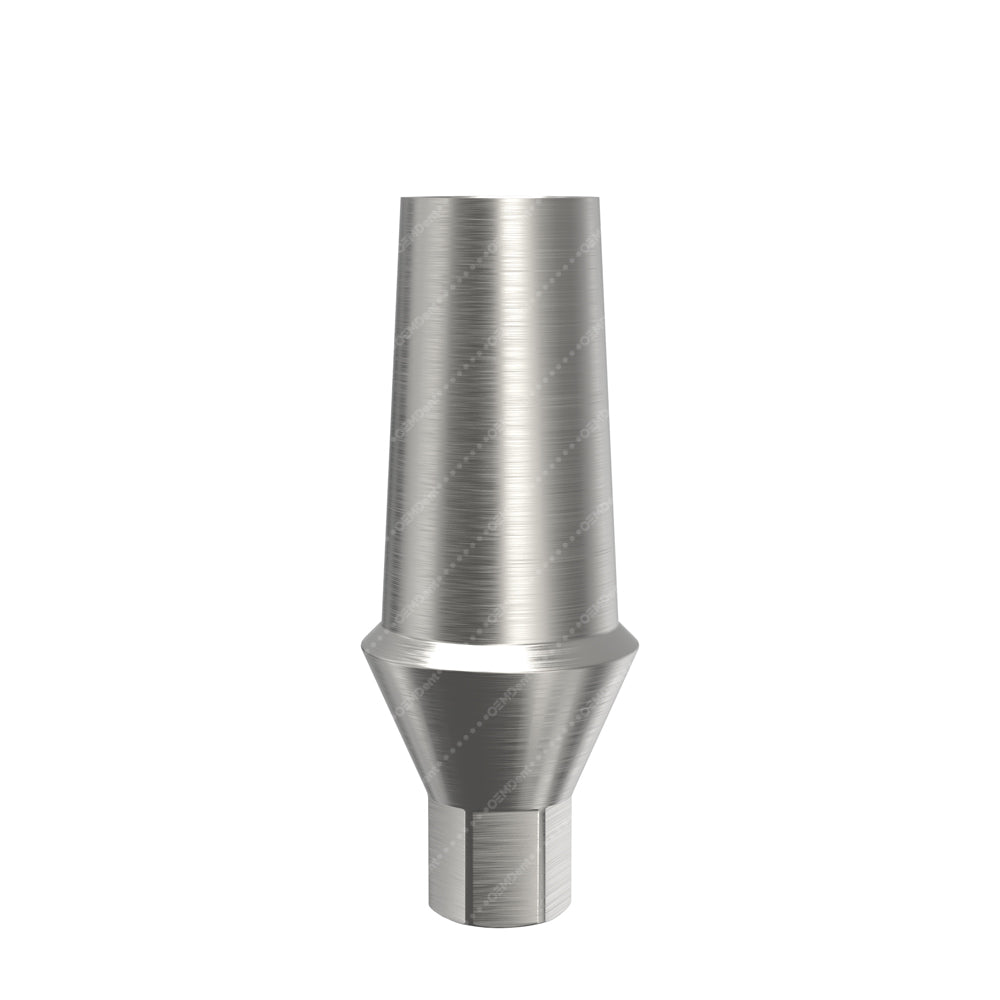 Mini Platform Straight Abutment With Shoulder - Osstem®TS Hexagon Compatible -Back- 2mm