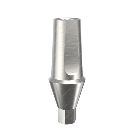 Mini Platform Straight Abutment With Shoulder - Osstem®TS Hexagon Compatible -Front- 3mm