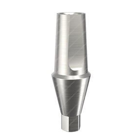 Mini Platform Straight Abutment With Shoulder - Osstem®TS Hexagon Compatible -Front- 4mm