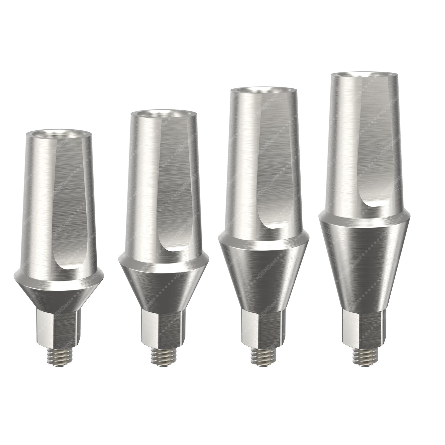 Mini Platform Straight Abutment With Shoulder - Osstem®TS Hexagon Compatible 