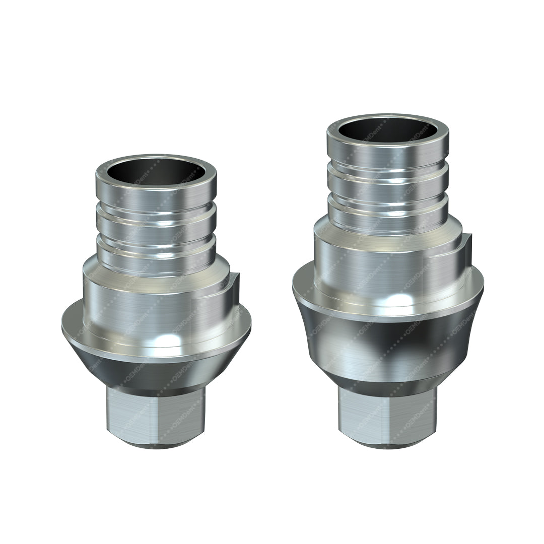 Non-Rotational CADCAM Ti-Base Standard Platform - SURCAM® Internal Hex Compatible