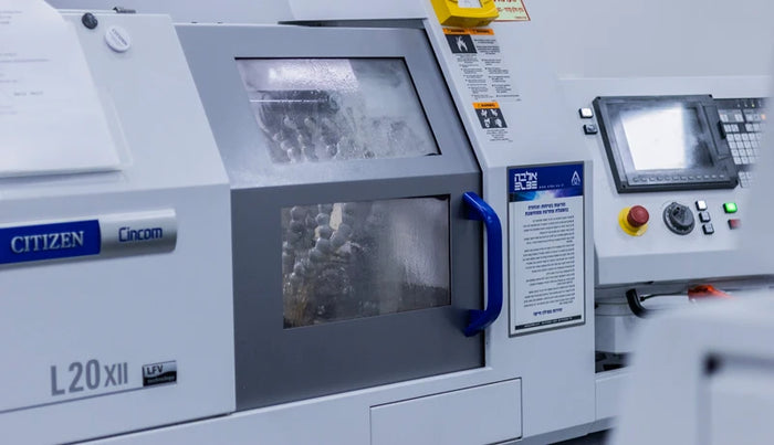 Our CNC Swiss machines facilitate the machining of longer parts by eliminating material deflection.