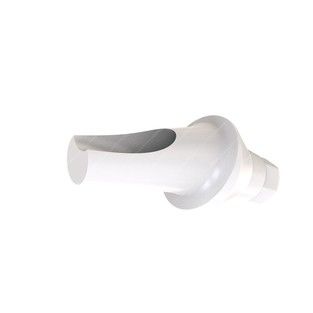 Peek Temporary Anatomic Angled Abutment 15° Regular Platform (RP) - DSI®️ Conical Compatible - Head- 1.5mm