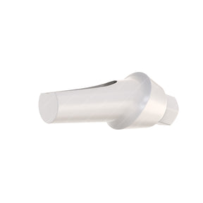 Peek Temporary Anatomic Angled Abutment 15° - AB Dent® Internal Hex Compatible -Rear - 2mm