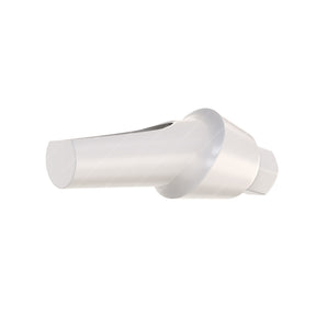 Peek Temporary Anatomic Angled Abutment 15° - AB Dent® Internal Hex Compatible -Rear - 3mm