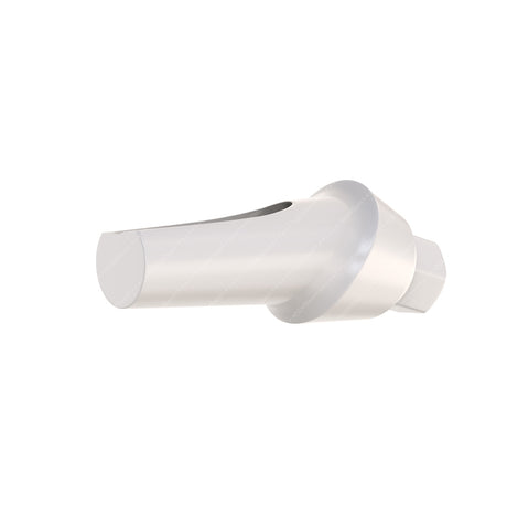 Peek Temporary Anatomic Angled Abutment 15° - Alpha Bio® Internal Hex Compatible - Rear-2mm