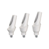 Peek Temporary Anatomic Angled Abutment 15° - Noris Medical® Internal Hex Compatible