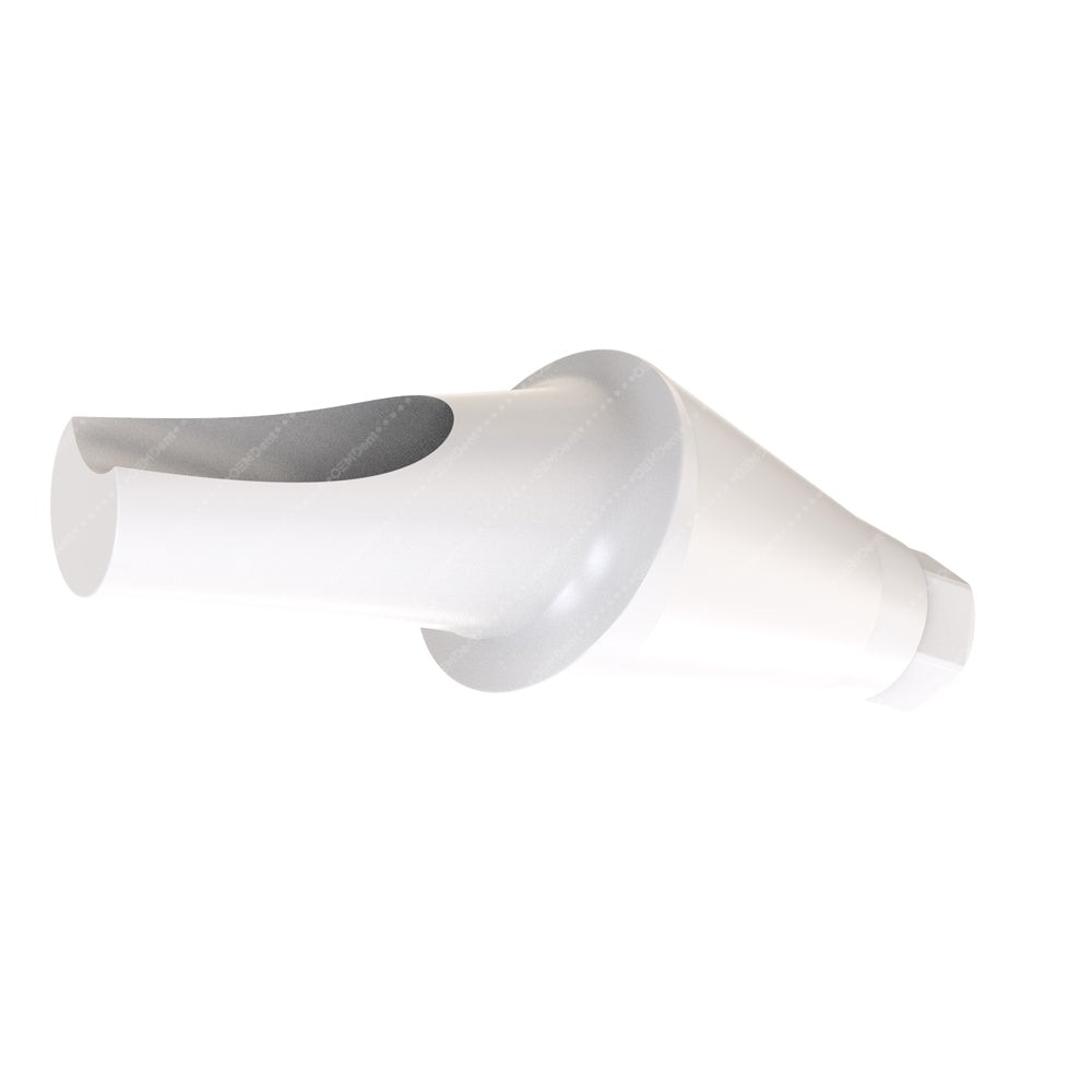 Peek Temporary Anatomic Angled Abutment 15° Narrow Platform (NP) - BlueSkyBio Max®️ Conical Compatible -Head - 4.5mm