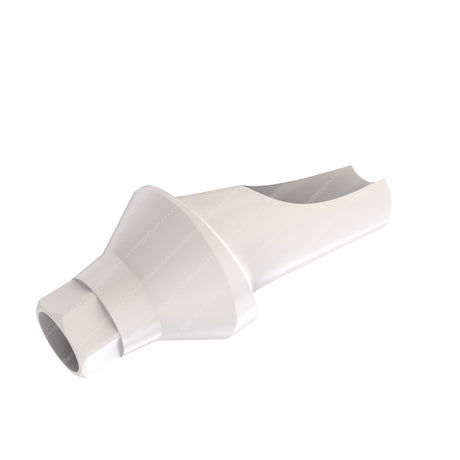 Peek Temporary Anatomic Angled Abutment 15° Narrow Platform (NP) - BlueSkyBio Max®️ Conical Compatible - Side - 1.5mm