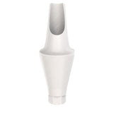 Peek Temporary Anatomic Angled Abutment 15° Narrow Platform (NP) - NobelActive®️ Conical Compatible - Front - 4.5mm