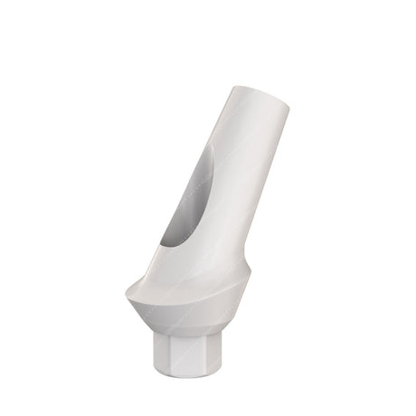 Peek Temporary Anatomic Angled Abutment 25° - Cortex® Internal Hex Compatible - Front - 1mm