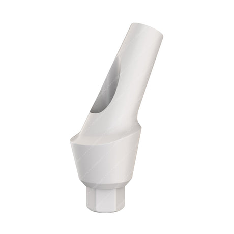 Peek Temporary Anatomic Angled Abutment 25° - Cortex® Internal Hex Compatible - Front - 3mm