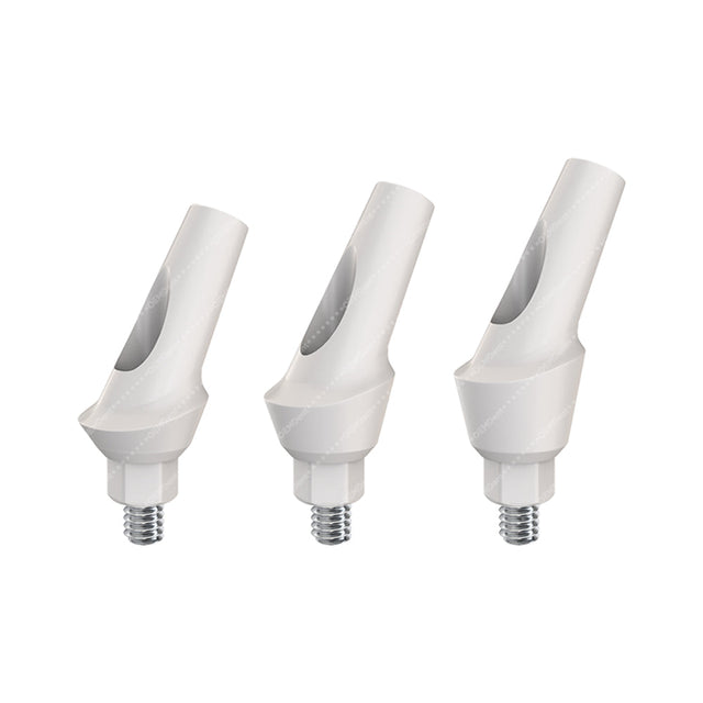 Peek Temporary Anatomic Angled Abutment 25° - Cortex® Internal Hex Compatible