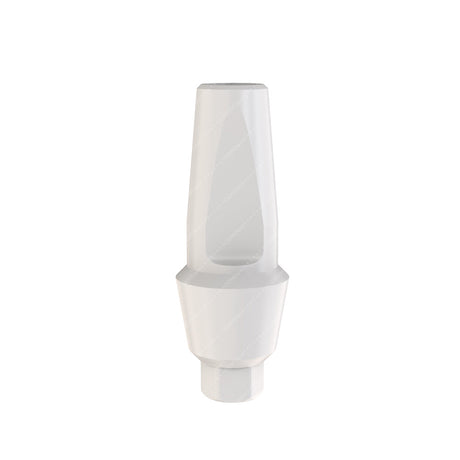 Peek Temporary Anatomic Straight Abutment - AB Dent® Internal Hex Compatible - Front - 3mm