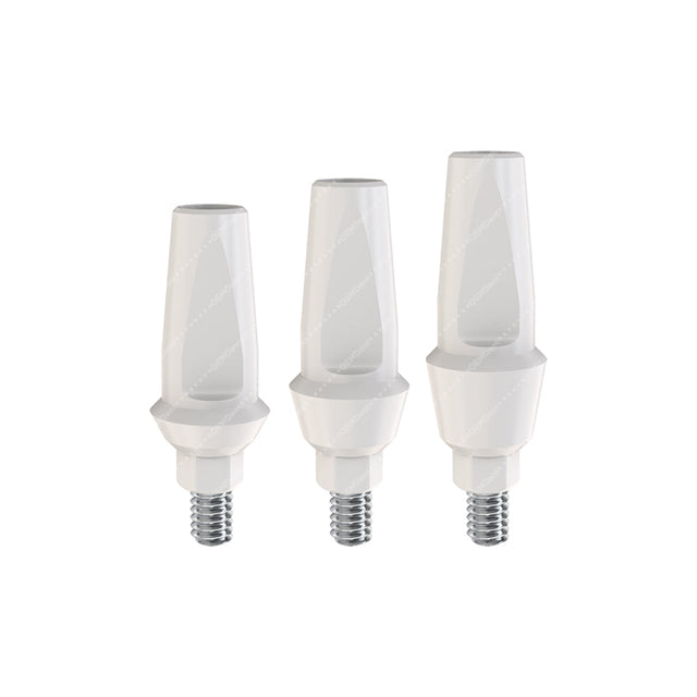 Peek Temporary Anatomic Straight Abutment - BioHorizons® Internal Hex Compatible