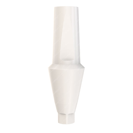 Peek Temporary Anatomic Straight Abutment Narrow Platform (NP) - ADIN CloseFit® Conical Compatible - Front - 4.5mm