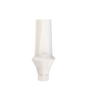 Peek Temporary Anatomic Straight Abutment Narrow Platform (NP) - DSI®️ Conical Compatible - Front - 1.5mm