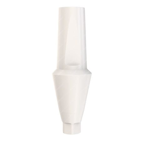 Peek Temporary Anatomic Straight Abutment Narrow Platform (NP) - DSI®️ Conical Compatible - Front - 4.5mm