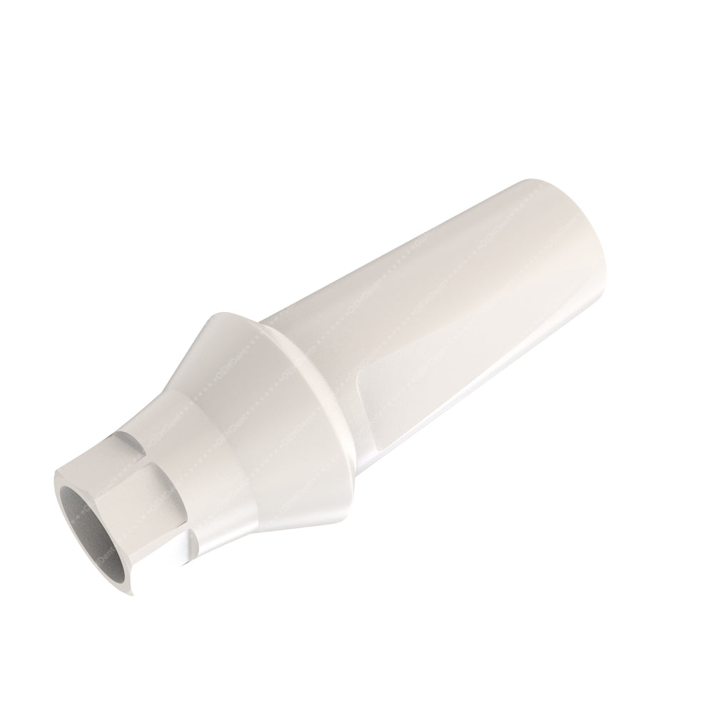 Peek Temporary Anatomic Straight Abutment Regular Platform (RP) - ADIN CloseFit® Conical Compatible - Side - 1.5mm