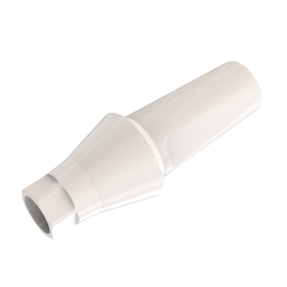 Peek Temporary Anatomic Straight Abutment Regular Platform (RP) - ADIN CloseFit® Conical Compatible - Side - 3mm