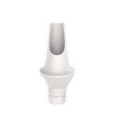 Peek Temporary Anatomic Angled Abutment 15° Regular Platform (RP) - Implant Direct Interactive®️ Conical Compatible - Front - 1.5mm