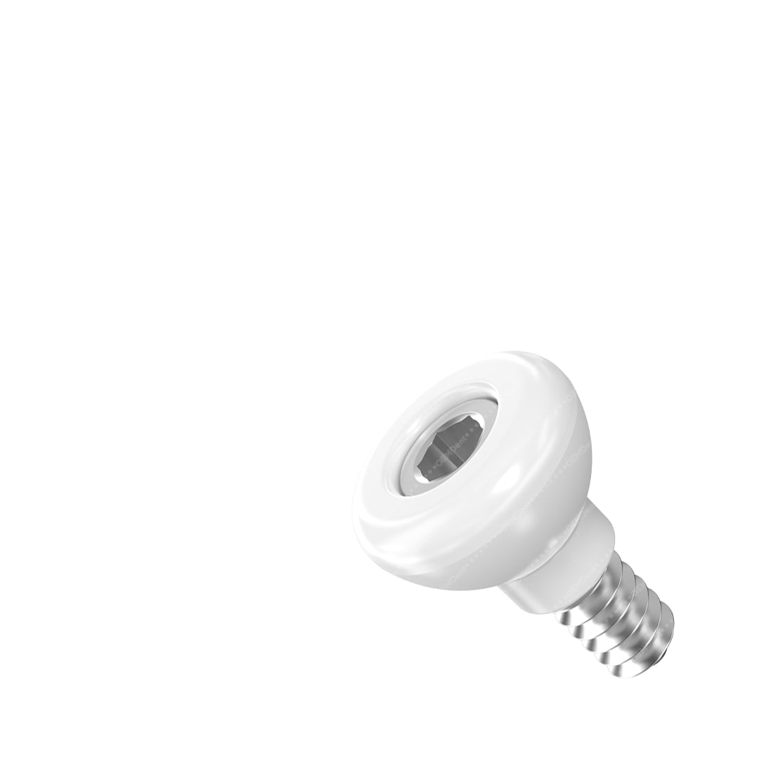 Zirconia Healing Cap Ø4.7 - Alfa Gate® Internal Hex Compatible
