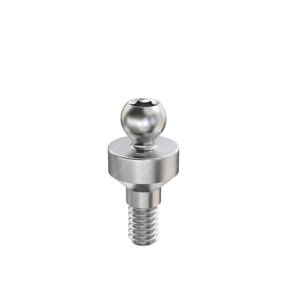 Straight Ball Attachment - SGS® Internal Hex Compatible