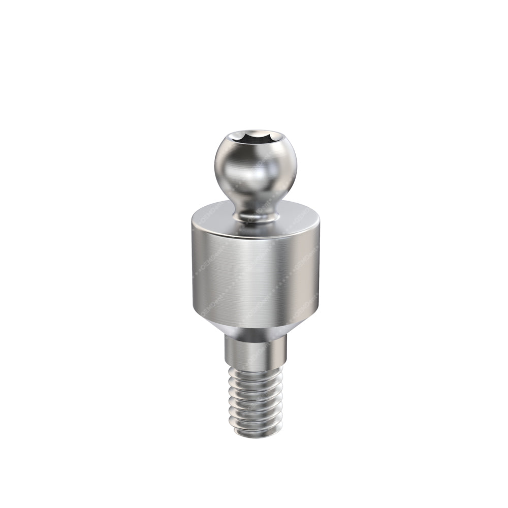 Straight Ball Attachment - Zimmer® Internal Hex Compatible