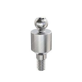 Straight Ball Attachment - MIS Seven® Internal Hex Compatible