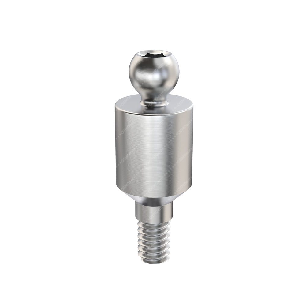 Straight Ball Attachment - DSI® Internal Hex Compatible