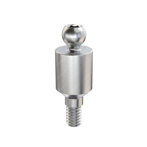 Straight Ball Attachment - Implant Direct Legacy® Internal Hex Compatible