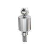 Straight Ball Attachment Slim Platform - GDT Implants® Internal Hex Compatible