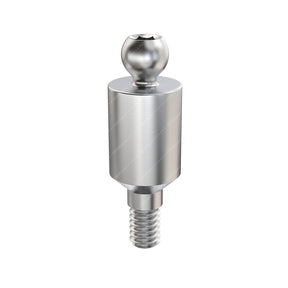 Straight Ball Attachment - MIS Seven® Internal Hex Compatible