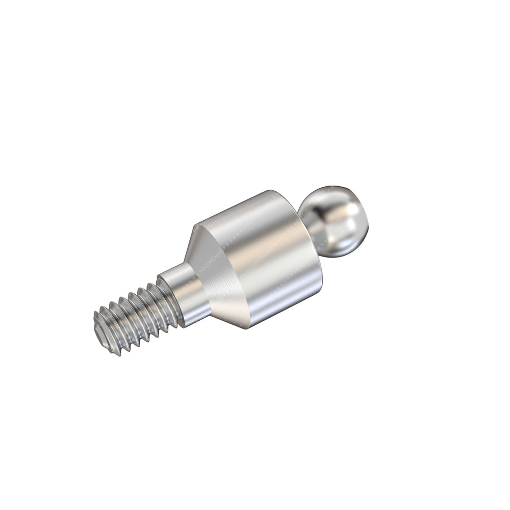 Straight Ball Attachment - Implant Direct Legacy® Internal Hex Compatible