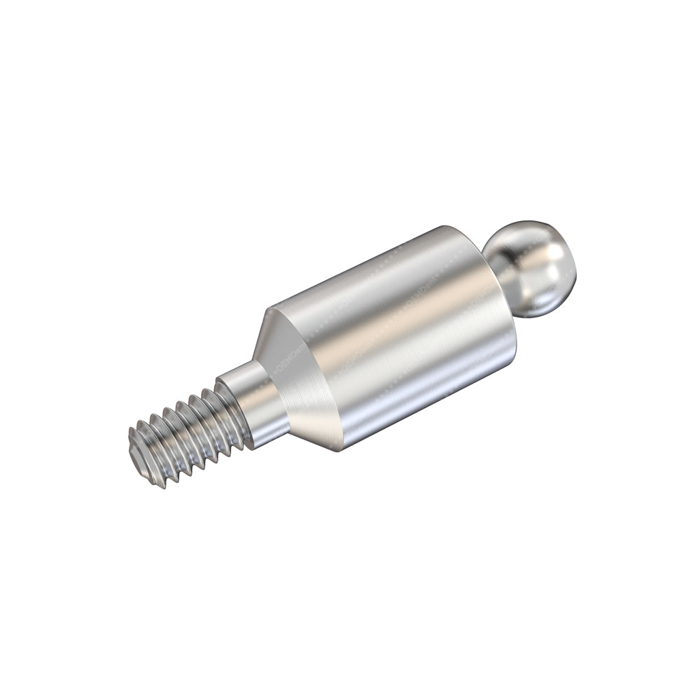 Straight Ball Attachment - SGS® Internal Hex Compatible