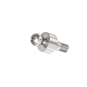 Straight Ball Attachment Slim Platform - Implant Direct Legacy® Internal Hex Compatible