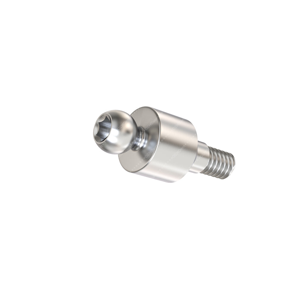 Straight Ball Attachment - Zimmer® Internal Hex Compatible