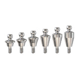 Straight Ball Attachment Regular Platform (RP) - Alfa Gate® Conical Compatible