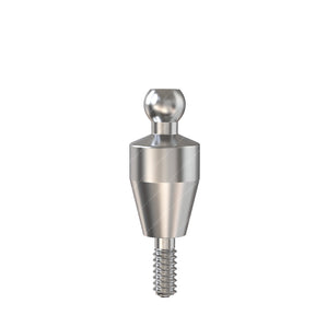 Straight Ball Attachment Narrow Platform (NP) - GDT Implants®️ Conical Compatible