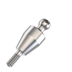 Straight Ball Attachment Narrow Platform (NP) - GDT Implants®️ Conical Compatible