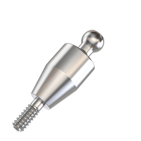 Straight Ball Attachment Narrow Platform (NP) - GDT Implants®️ Conical Compatible