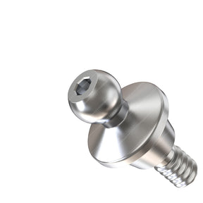 Straight Ball Attachment Regular Platform (RP) - GDT Implants®️ Conical Compatible