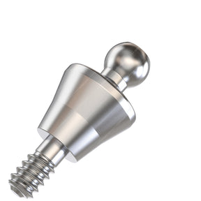 Straight Ball Attachment Regular Platform (RP) - GDT Implants®️ Conical Compatible