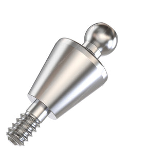 Straight Ball Attachment Regular Platform (RP) - GDT Implants®️ Conical Compatible