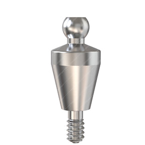 Straight Ball Attachment Regular Platform (RP) - GDT Implants®️ Conical Compatible