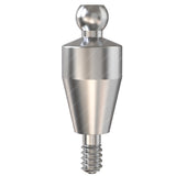 Straight Ball Attachment Regular Platform (RP) - Implant Direct Interactive® Conical Compatible