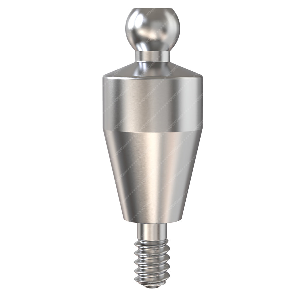 Straight Ball Attachment Regular Platform (RP) - GDT Implants®️ Conical Compatible