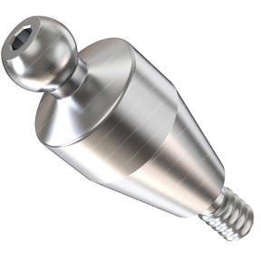 Straight Ball Attachment Regular Platform (RP) - GDT Implants®️ Conical Compatible