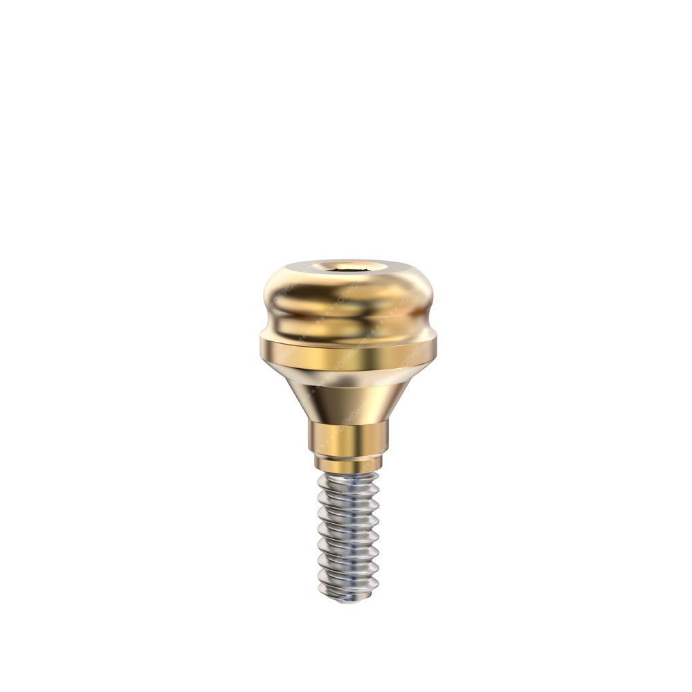 Straight Loc Attachment Slim Platform - Implant Direct Legacy® Internal Hex Compatible