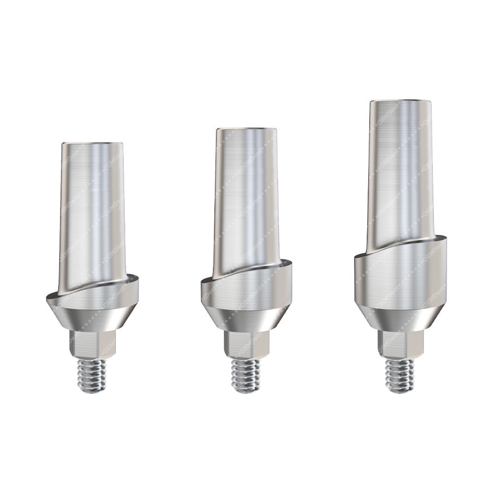 Straight Anatomic Abutment - Ritter® Internal Hex Compatible